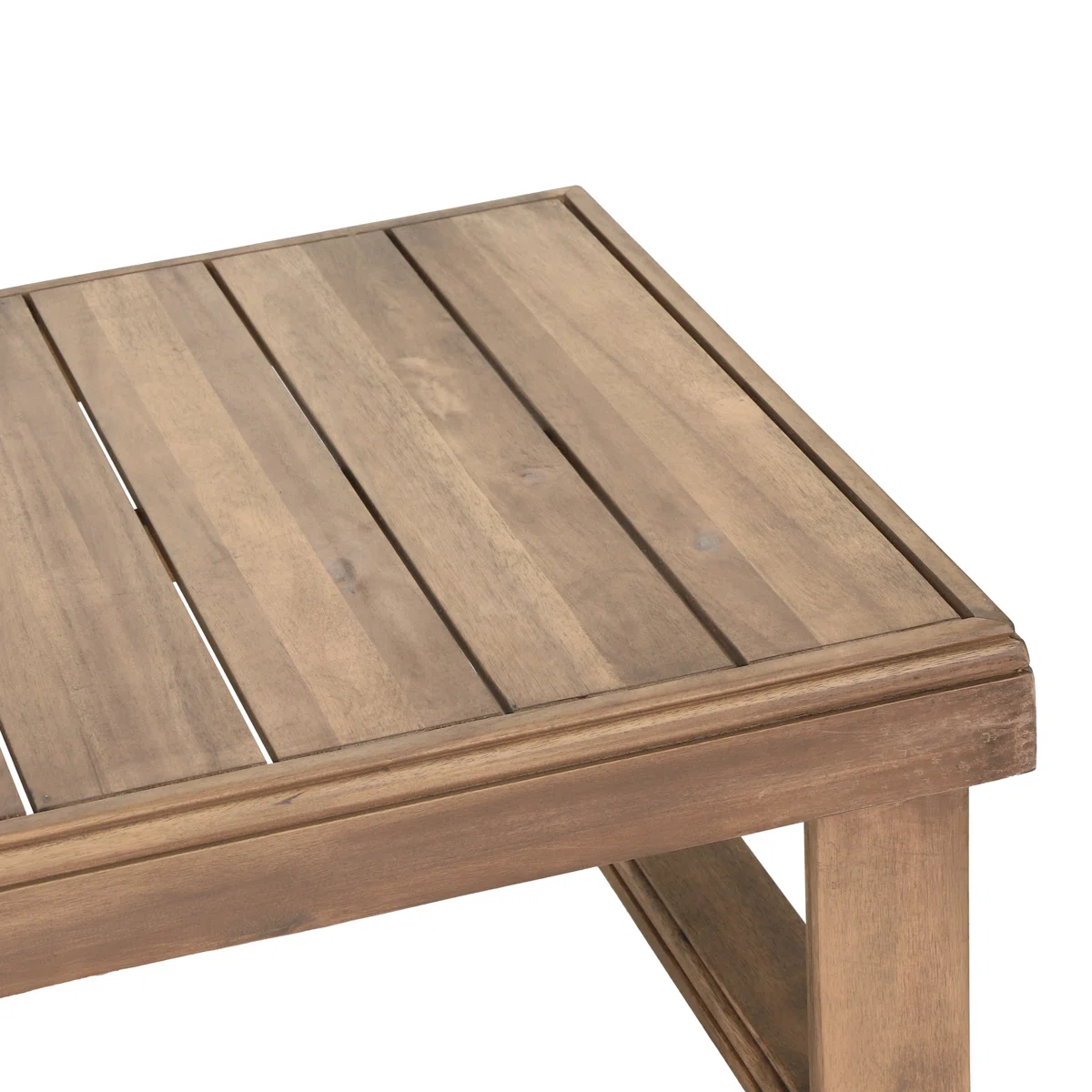 Akono Solid Wood Coffee Table for Outdoor, Patio Table - Image 3